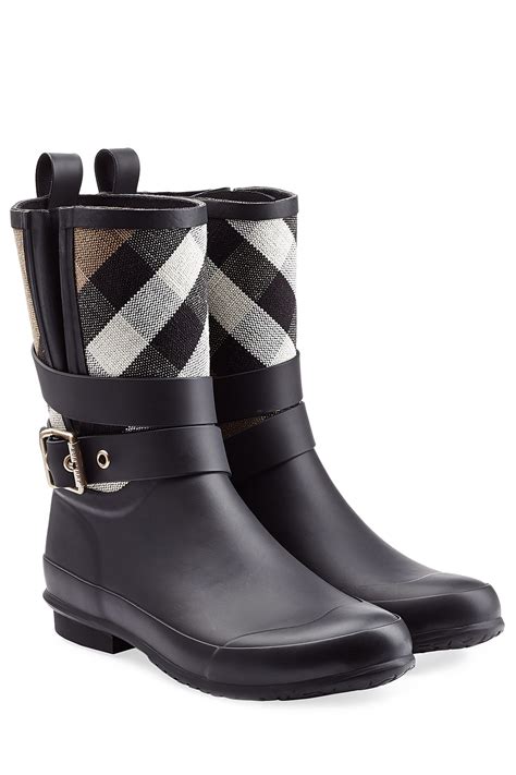 burberry rubber riding boot|burberry rain boots clearance.